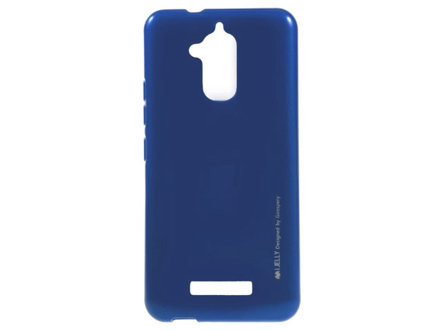 Чехол Mercury Goospery Jelly Case для Asus Zenfone 3 Max ZC520TL (синий, гелевый)