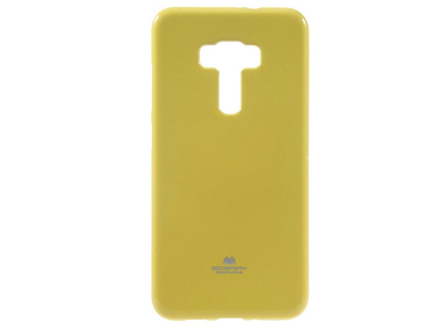 Чехол Mercury Goospery Jelly Case для Asus Zenfone 3 Laser ZC551KL (желтый, гелевый)