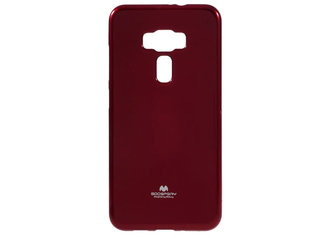 Чехол Mercury Goospery Jelly Case для Asus Zenfone 3 ZE520KL (красный, гелевый)