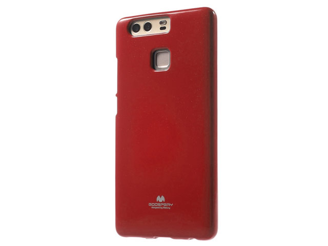 Чехол Mercury Goospery Jelly Case для Huawei P9 (красный, гелевый)