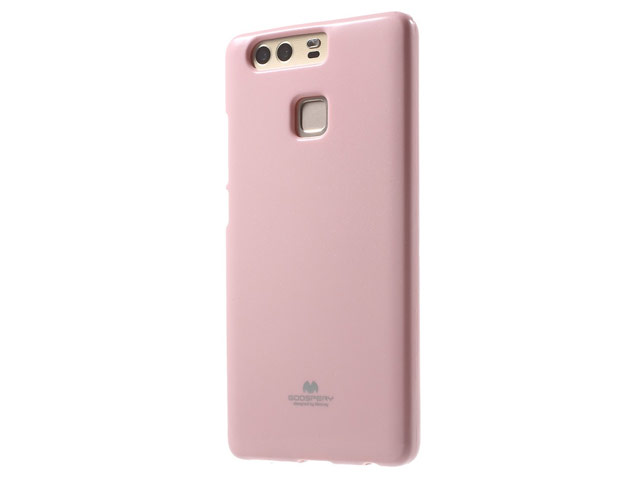 Чехол Mercury Goospery Jelly Case для Huawei P9 (розовый, гелевый)