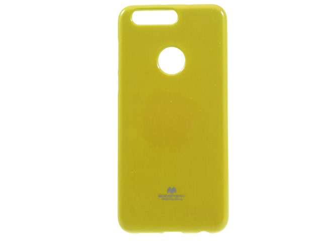Чехол Mercury Goospery Jelly Case для Huawei Honor 8 (желтый, гелевый)