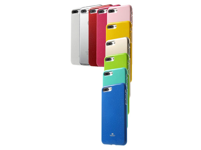 Чехол Mercury Goospery Jelly Case для Apple iPhone 7 plus (розовый, гелевый)