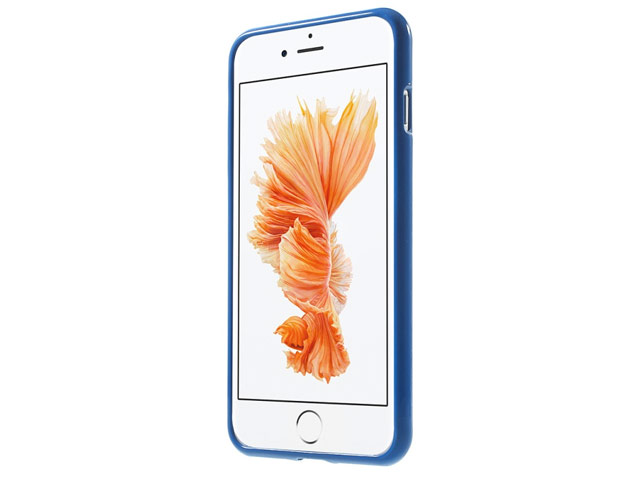 Чехол Mercury Goospery Jelly Case для Apple iPhone 7 plus (синий, гелевый)