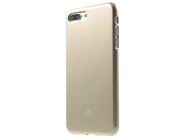 Чехол Mercury Goospery Jelly Case для Apple iPhone 7 plus (золотистый, гелевый)