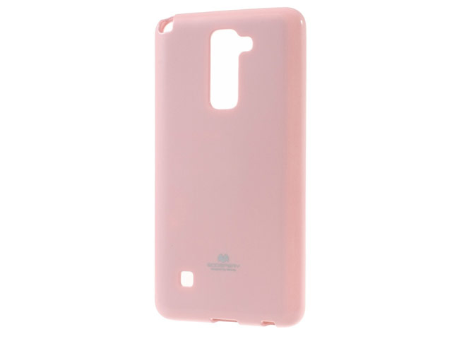 Чехол Mercury Goospery Jelly Case для LG Stylus 2 (розовый, гелевый)