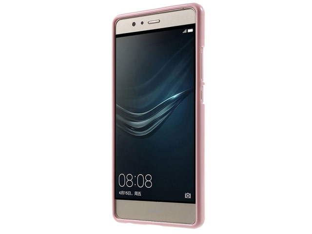 Чехол Mercury Goospery Jelly Case для Huawei P9 plus (розовый, гелевый)