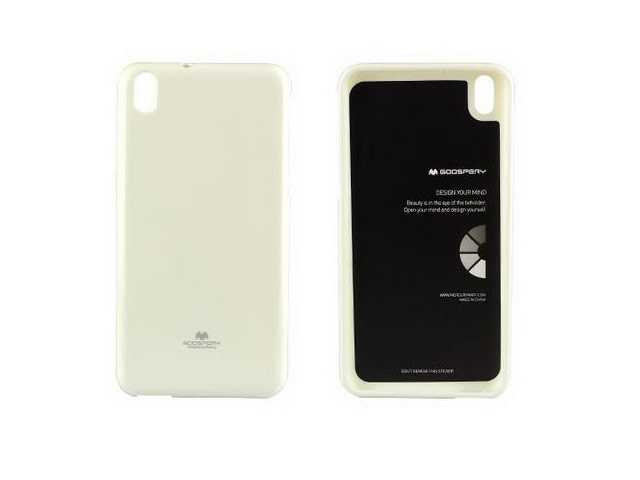 Чехол Mercury Goospery Jelly Case для HTC Desire 10 pro (белый, гелевый)