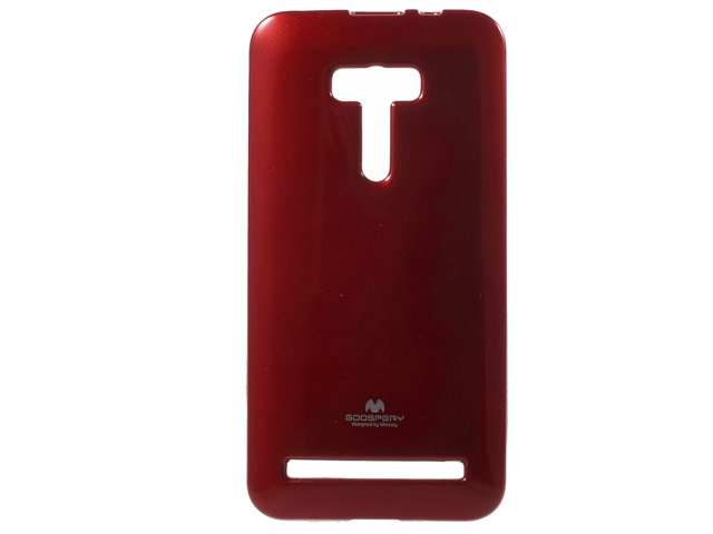 Чехол Mercury Goospery Jelly Case для Asus Zenfone Max ZC550KL (красный, гелевый)