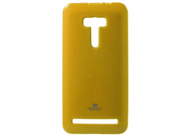 Чехол Mercury Goospery Jelly Case для Asus Zenfone Max ZC550KL (желтый, гелевый)