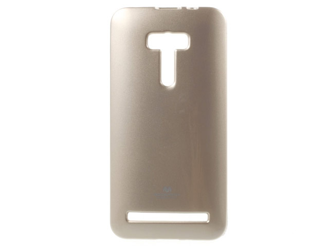 Чехол Mercury Goospery Jelly Case для Asus Zenfone Max ZC550KL (золотистый, гелевый)