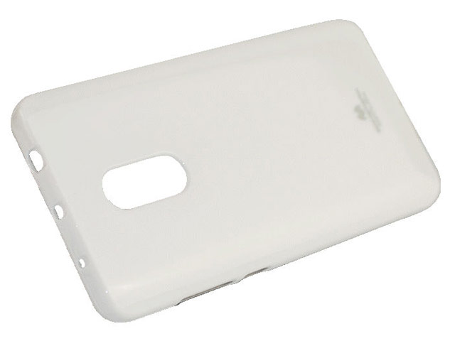 Чехол Mercury Goospery Jelly Case для Xiaomi Redmi Note 4 (белый, гелевый)