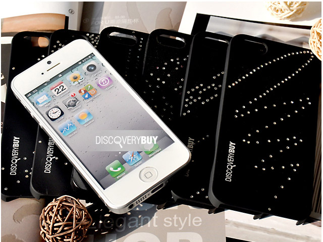 Чехол Discovery Buy Crystal case для Apple iPhone 5 (Lines, пластиковый)