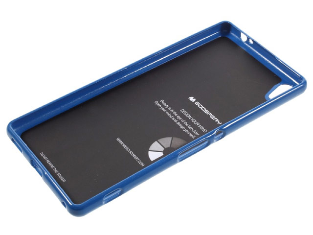 Чехол Mercury Goospery Jelly Case для Sony Xperia XA ultra (черный, гелевый)