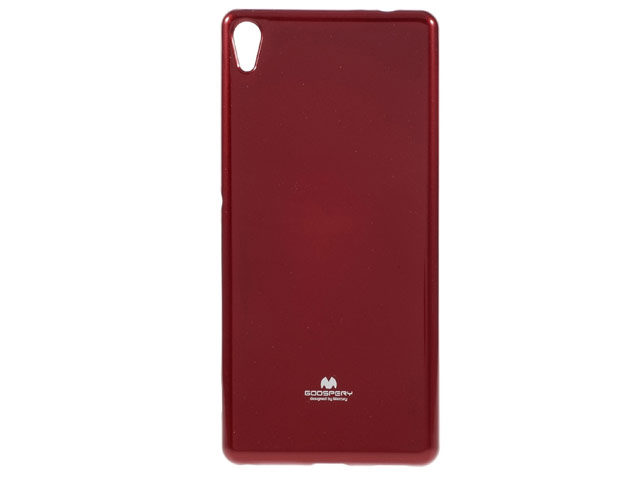 Чехол Mercury Goospery Jelly Case для Sony Xperia XA ultra (красный, гелевый)