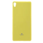 Чехол Mercury Goospery Jelly Case для Sony Xperia XA ultra (желтый, гелевый)