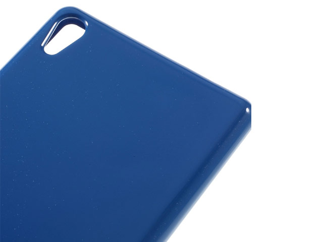 Чехол Mercury Goospery Jelly Case для Sony Xperia XA ultra (синий, гелевый)
