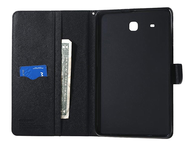 Чехол Mercury Goospery Fancy Diary Case для Samsung Galaxy Tab A 7.0 (черный, винилискожа)