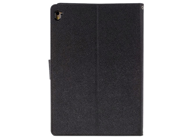 Чехол Mercury Goospery Fancy Diary Case для Apple iPad Pro 9.7 (черный, винилискожа)