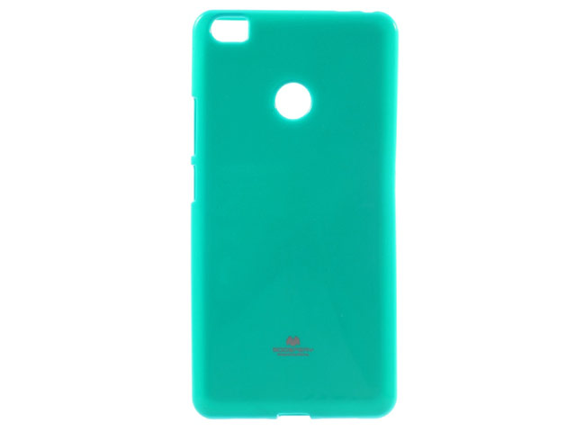 Чехол Mercury Goospery Jelly Case для Xiaomi Mi Max (бирюзовый, гелевый)