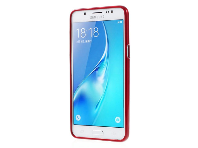 Чехол Mercury Goospery Jelly Case для Samsung Galaxy J7 2016 J710 (красный, гелевый)