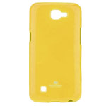 Чехол Mercury Goospery Jelly Case для LG K4 (желтый, гелевый)