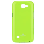 Чехол Mercury Goospery Jelly Case для LG K4 (зеленый, гелевый)