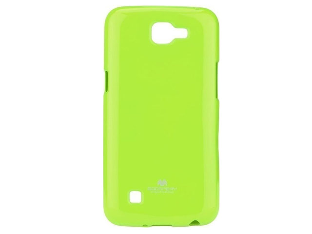 Чехол Mercury Goospery Jelly Case для LG K4 (зеленый, гелевый)