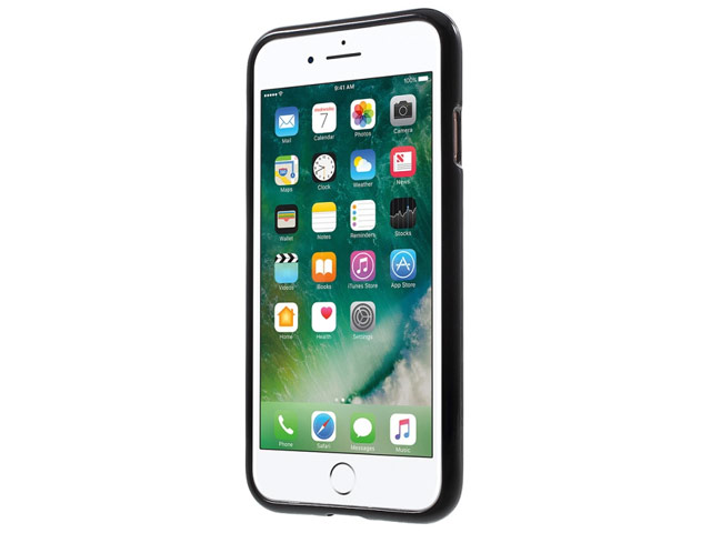 Чехол Mercury Goospery Jelly Case для Apple iPhone 7 (черный, гелевый)