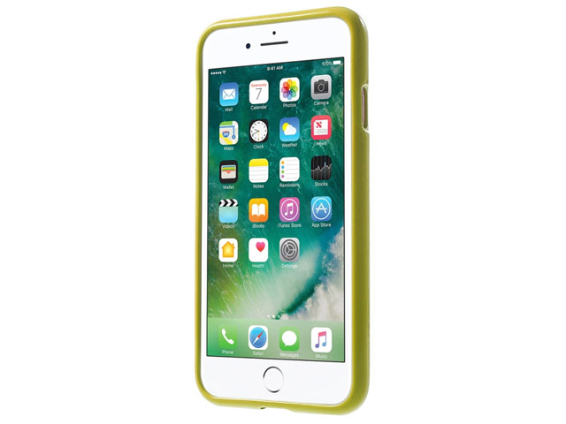 Чехол Mercury Goospery Jelly Case для Apple iPhone 7 (желтый, гелевый)