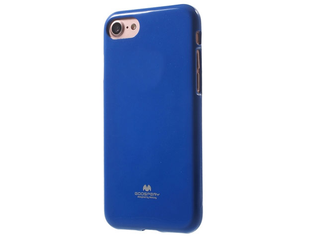 Чехол Mercury Goospery Jelly Case для Apple iPhone 7 (синий, гелевый)