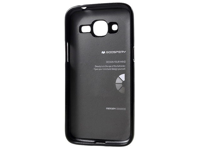 Чехол Mercury Goospery Jelly Case для Samsung Galaxy J2 2016 (черный, гелевый)