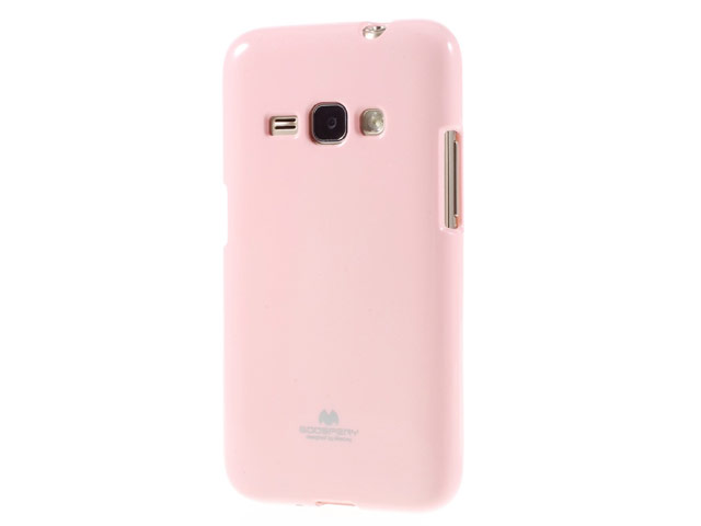 Чехол Mercury Goospery Jelly Case для Samsung Galaxy J1 2016 J120 (розовый, гелевый)