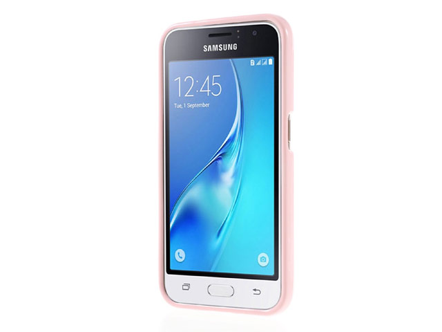 Чехол Mercury Goospery Jelly Case для Samsung Galaxy J1 2016 J120 (розовый, гелевый)