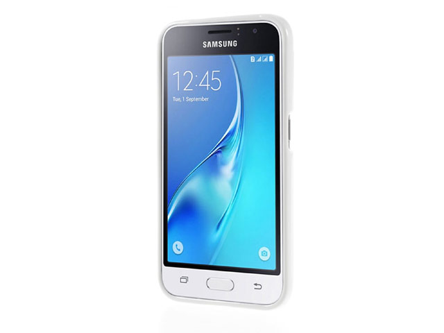 Чехол Mercury Goospery Jelly Case для Samsung Galaxy J1 2016 J120 (белый, гелевый)