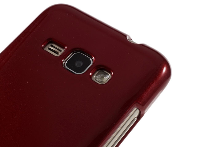 Чехол Mercury Goospery Jelly Case для Samsung Galaxy J1 2016 J120 (малиновый, гелевый)