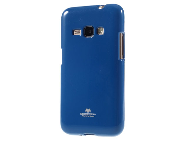 Чехол Mercury Goospery Jelly Case для Samsung Galaxy J1 2016 J120 (синий, гелевый)