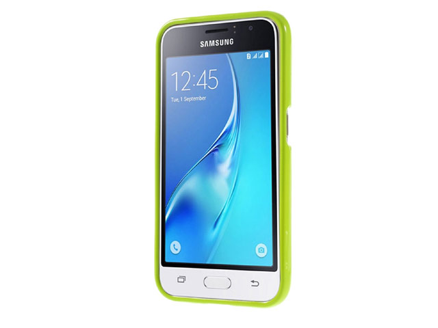 Чехол Mercury Goospery Jelly Case для Samsung Galaxy J1 2016 J120 (зеленый, гелевый)