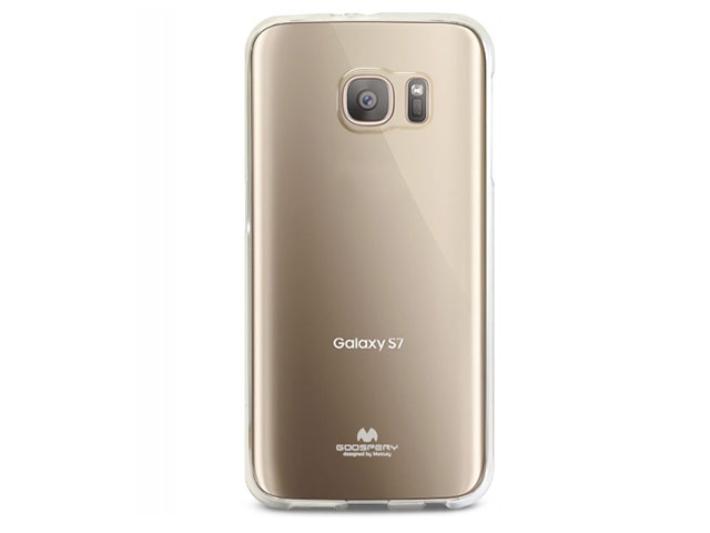 Чехол Mercury Goospery Jelly Case для Samsung Galaxy S7 edge (прозрачный, гелевый)