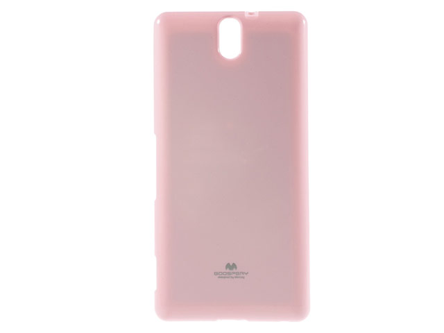 Чехол Mercury Goospery Jelly Case для Sony Xperia C5 ultra (розовый, гелевый)