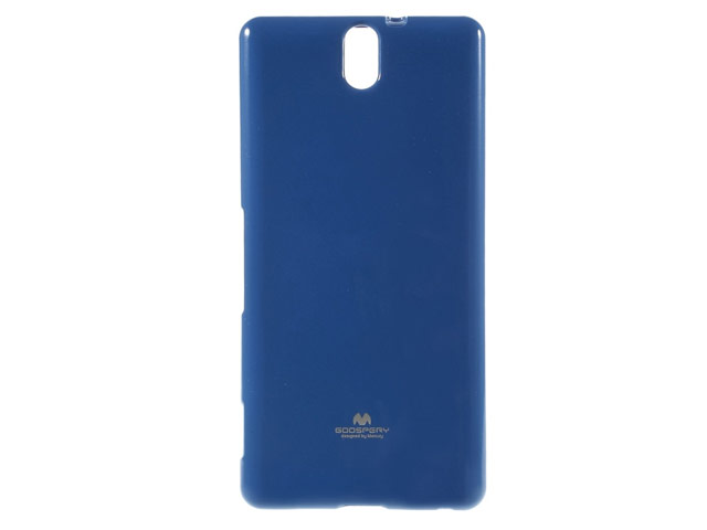 Чехол Mercury Goospery Jelly Case для Sony Xperia C5 ultra (синий, гелевый)