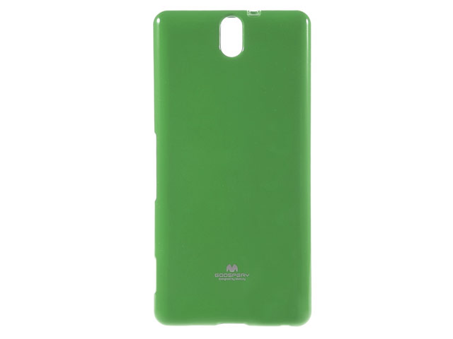 Чехол Mercury Goospery Jelly Case для Sony Xperia C5 ultra (зеленый, гелевый)