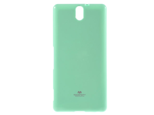 Чехол Mercury Goospery Jelly Case для Sony Xperia C5 ultra (бирюзовый, гелевый)