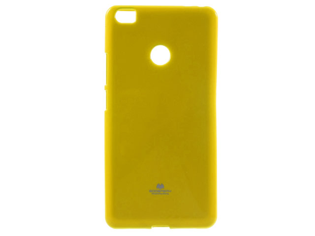 Чехол Mercury Goospery Jelly Case для Xiaomi Mi Max (желтый, гелевый)