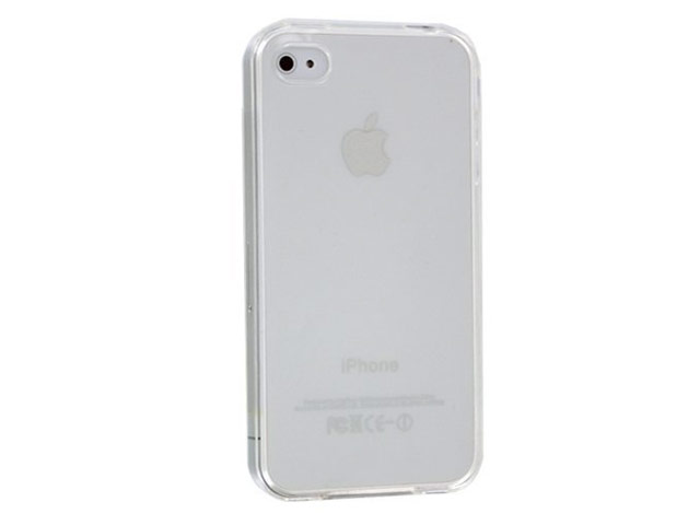 Чехол Mercury Goospery Jelly Case для Apple iPhone 4/4S (прозрачный, гелевый)