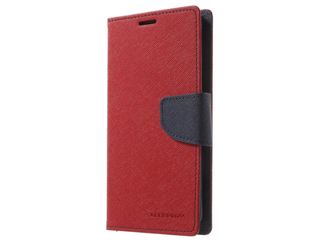 Чехол Mercury Goospery Fancy Diary Case для Samsung Galaxy J5 2016 J510 (красный, винилискожа)