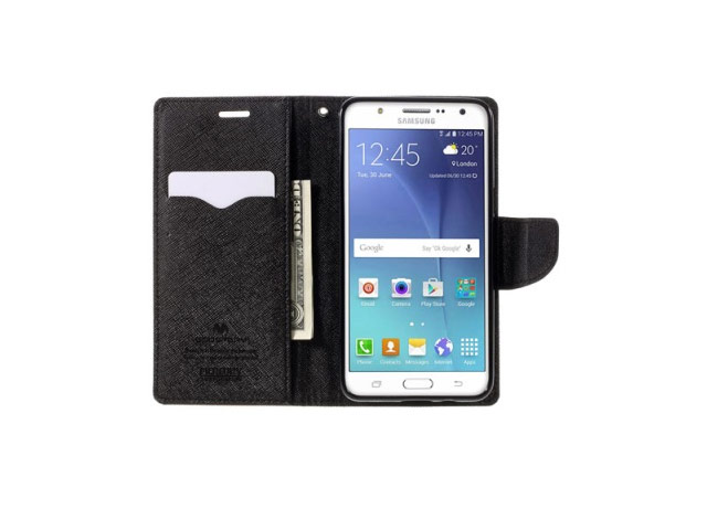 Чехол Mercury Goospery Fancy Diary Case для Samsung Galaxy J5 2016 J510 (коричневый, винилискожа)