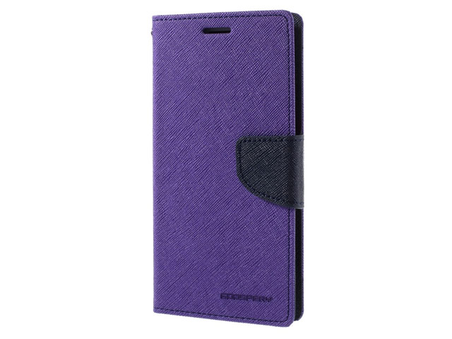 Чехол Mercury Goospery Fancy Diary Case для Samsung Galaxy J3 2016 J320 (фиолетовый, винилискожа)