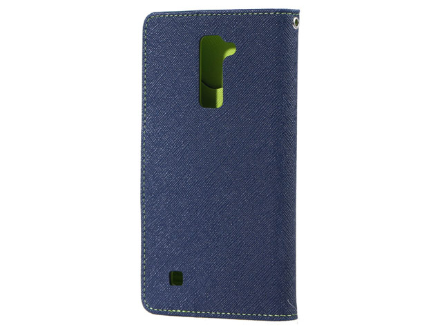 Чехол Mercury Goospery Fancy Diary Case для LG K10 (черный, винилискожа)