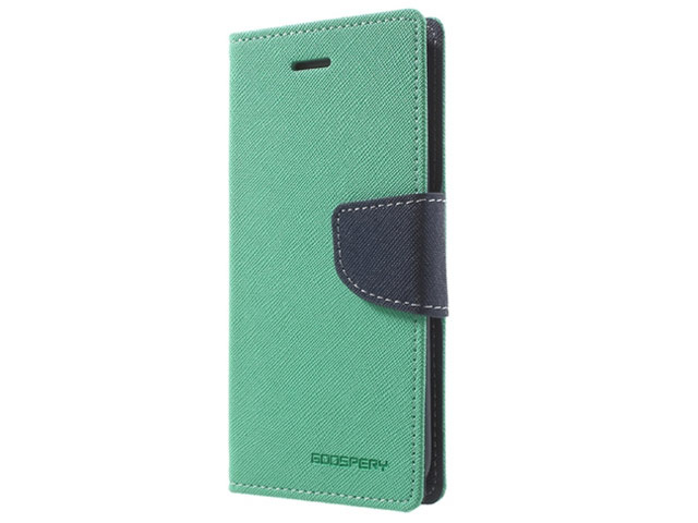 Чехол Mercury Goospery Fancy Diary Case для LG K10 (голубой, винилискожа)